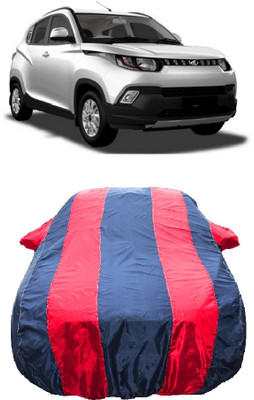 Wegather Car Cover For Mahindra KUV100 NXT G80 K6 Plus 5Str (With Mirror Pockets)(Red)
