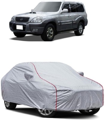 DIGGU Car Cover For Hyundai Terracan (With Mirror Pockets)(Silver)