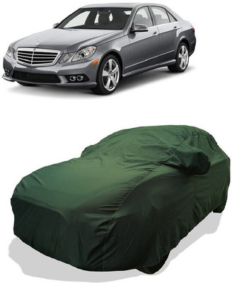Coxtor Car Cover For Mercedes Benz E-Class E 220 CDI (With Mirror Pockets)(Green)