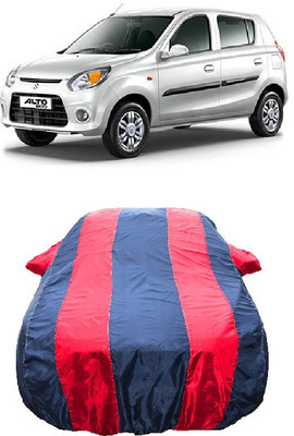 Wegather Car Cover For Maruti Suzuki Alto 800 LX Optional(Red)