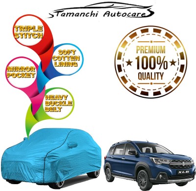 Tamanchi Autocare Car Cover For Maruti Suzuki S-Cross (With Mirror Pockets)(Blue)