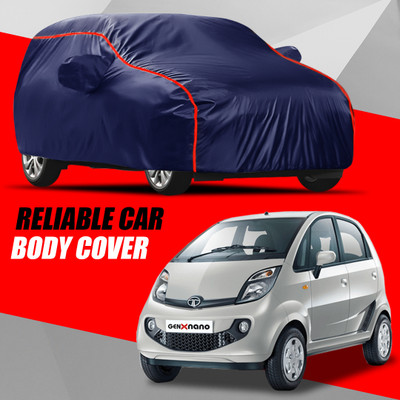 S Shine Max Car Cover For Tata Nano (With Mirror Pockets)(Multicolor)