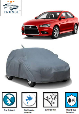 FRONCH Car Cover For Mitsubishi Lancer (With Mirror Pockets)(Grey)