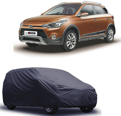 ROYAL AUTO MART Car Cover For Hyundai i20 Active (Without Mirror Pockets)(Grey)