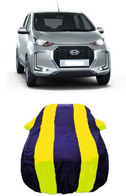 Wegather Car Cover For Datsun Redi GO T (With Mirror Pockets)(Yellow)