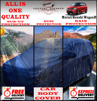 Tamanchi Autocare Car Cover For Maruti Suzuki WagonR(Blue)