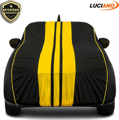 Luciano Car Cover For Honda WRV (With Mirror Pockets)(Black, Yellow, For 2021, 2023, 2024, 2025 Models)