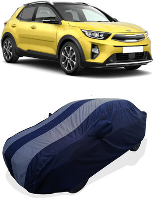 Coxtor Car Cover For Kia Stonic (With Mirror Pockets)(Grey)