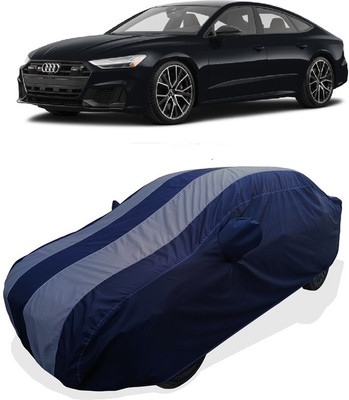 Coxtor Car Cover For Audi S7 (With Mirror Pockets)(Grey)