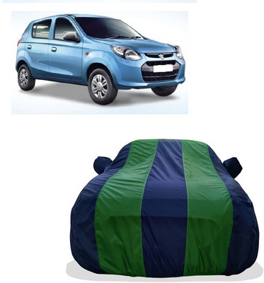 Tricway Car Cover For Maruti Suzuki Alto K10 VXI AGS (With Mirror Pockets)(Green)