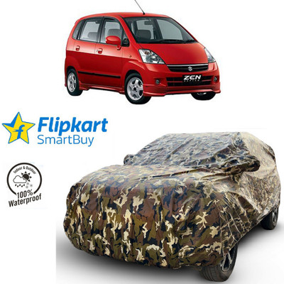 Flipkart SmartBuy Car Cover For Maruti Suzuki Zen (With Mirror Pockets)(Multicolor)