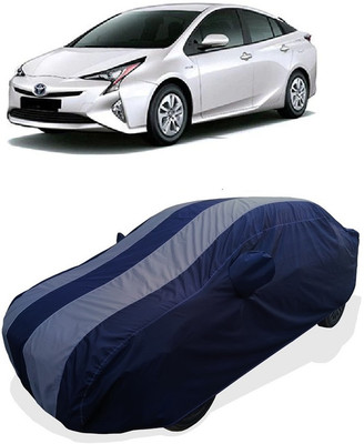 Coxtor Car Cover For Toyota Prius Z6 (With Mirror Pockets)(Grey)
