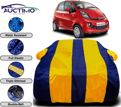 AUCTIMO Car Cover For Tata Nano (With Mirror Pockets)(Multicolor)