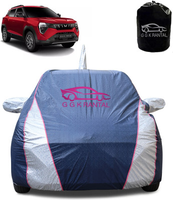 G G K RANTAL Car Cover For Mahindra XUV 3XO (With Mirror Pockets)(Multicolor, For 2024 Models)