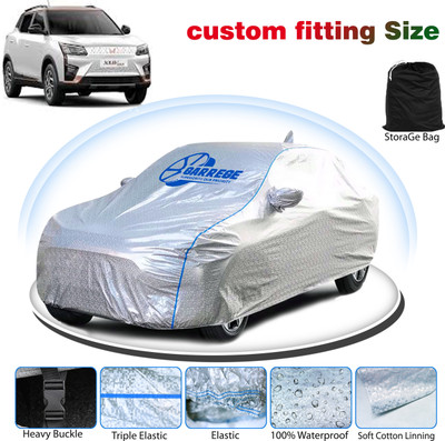 GARREGE Car Cover For Mahindra XUV400 (With Mirror Pockets)(Silver, For 2023, 2024 Models)