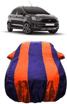 Wegather Car Cover For Ford Freestyle Titanium Plus Diesel (With Mirror Pockets)(Orange)