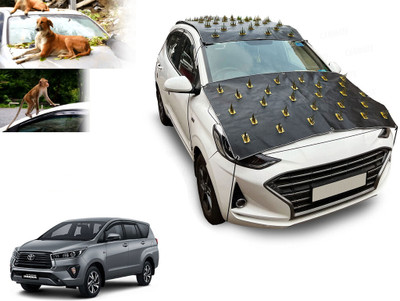 AUTO PEARL Car Cover For Toyota Innova Crysta (Without Mirror Pockets)(Black)