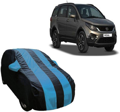 ABS AUTO TREND Car Cover For Tata Hexa (With Mirror Pockets)(Blue, Multicolor)