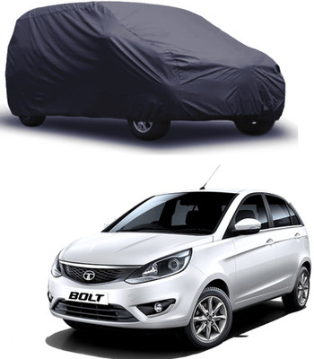 ROYAL AUTO MART Car Cover For Tata Bolt (Without Mirror Pockets)(Grey)