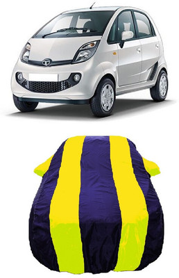 Wegather Car Cover For Tata Nano XMA (With Mirror Pockets)(Yellow)