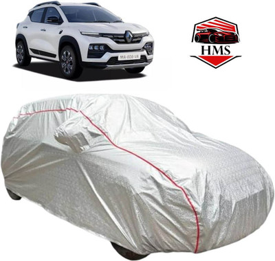 HMS Car Cover For Renault Kiger, Kiger (With Mirror Pockets)(Silver, For 2022, 2023, 2024 Models)