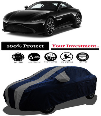 Amexride Car Cover For Aston Martin Vantage V8 Sport (With Mirror Pockets)(Grey)