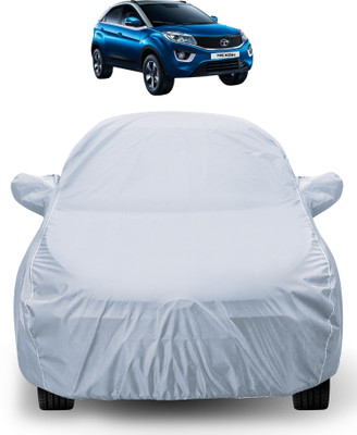 MOCKHE Car Cover For Tata Nexon (With Mirror Pockets)(Silver)