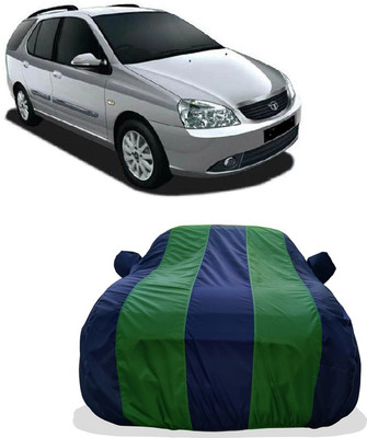 Tricway Car Cover For Tata Indica Marina (With Mirror Pockets)(Green)
