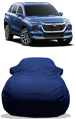 Wegather Car Cover For Maruti Suzuki Grand Vitara (With Mirror Pockets)(Blue)