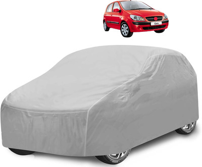 Caronix Car Cover For Hyundai Getz (With Mirror Pockets)(Silver)