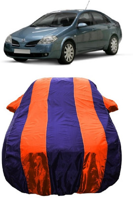 Wegather Car Cover For Nissan Primera 1.6 Acenta (With Mirror Pockets)(Orange)