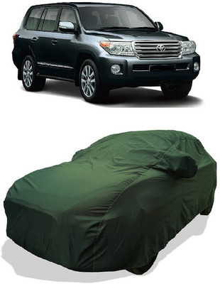 Coxtor Car Cover For Toyota Land Cruiser VX (With Mirror Pockets)(Green)