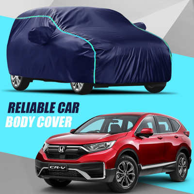 AXLOZ Car Cover For Honda CR-V (With Mirror Pockets)(Multicolor)