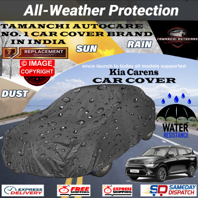 Tamanchi Autocare Car Cover For Kia Carens(Grey)
