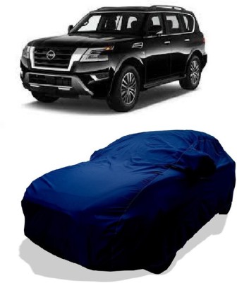 Coxtor Car Cover For Nissan Armada 5.6 V8 5AT 4WD (305 HP) (With Mirror Pockets)(Green)