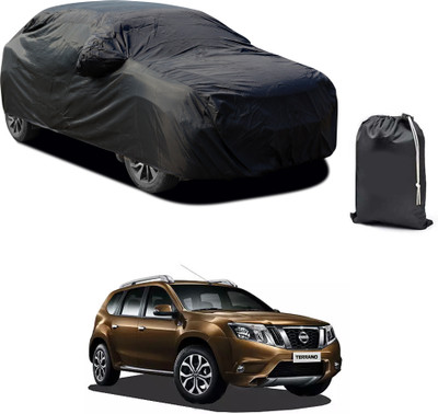 PAGORA Car Cover For Nissan Terrano (With Mirror Pockets)(Black)
