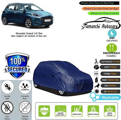 Tamanchi Autocare Car Cover For Hyundai Grand i10 Era(Blue)