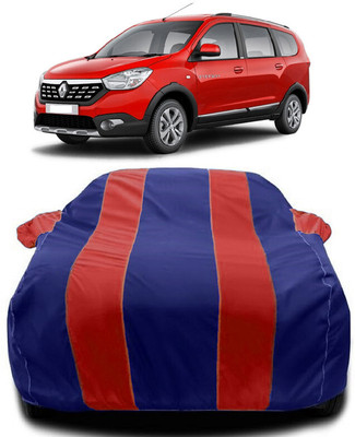 Autoprime Car Cover For Renault Lodgy 110PS RxZ 7 Seater (With Mirror Pockets)(Red, Blue)