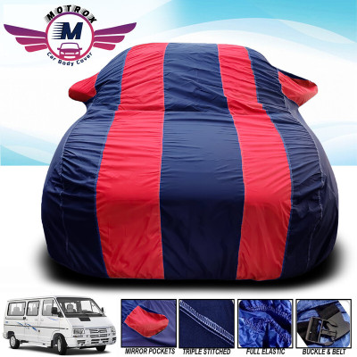 MoTRoX Car Cover For Hyundai Xcent (With Mirror Pockets)(Red, Blue)