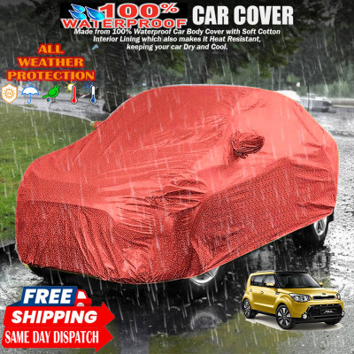 Tamanchi Autocare Car Cover For Kia Soul(Red)