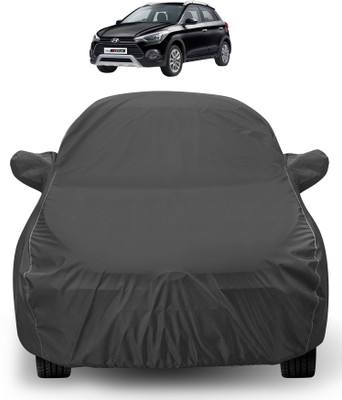 Euro Care Car Cover For Hyundai i20 Active (Without Mirror Pockets)(Grey)