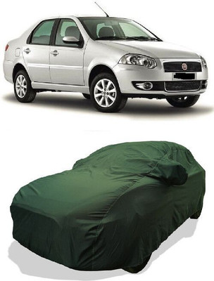 QLAX Car Cover For Maruti Siena 1.6 ELX (With Mirror Pockets)(Green)