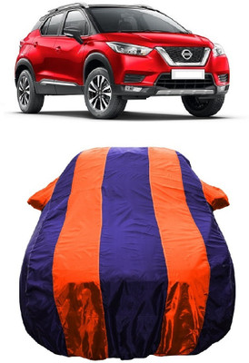 Wegather Car Cover For Nissan Kicks XE 1.5 D (With Mirror Pockets)(Orange)