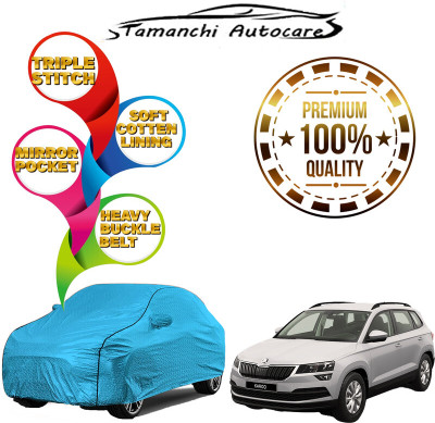 Tamanchi Autocare Car Cover For Renault Duster (With Mirror Pockets)(Blue)
