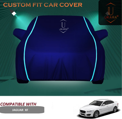 Ukara Car Cover For Jaguar XF (With Mirror Pockets)(Blue)