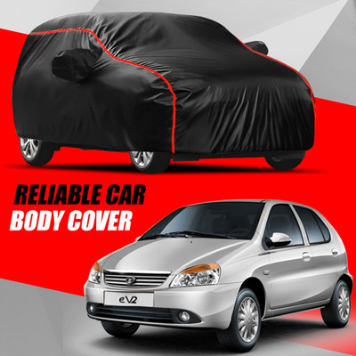 KULTEX Car Cover For Tata Indica V2 (With Mirror Pockets)(Multicolor)