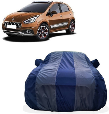 Tricway Car Cover For Fiat Avventura Power Up 1.3 Emotion Diesel (With Mirror Pockets)(Multicolor)