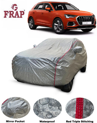 Frap Car Cover For Audi Q3 (With Mirror Pockets)(Silver)
