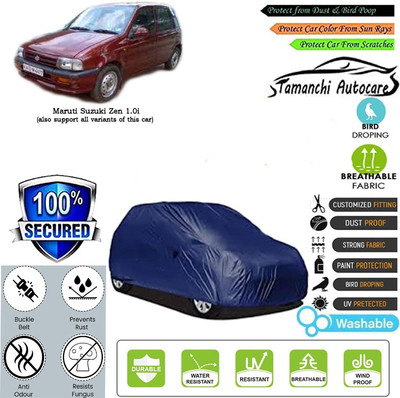 Tamanchi Autocare Car Cover For Maruti Suzuki Zen 1.0i(Blue)