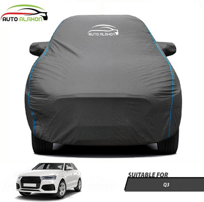 AUTO ALAXON Car Cover For Audi Q3 (With Mirror Pockets)(Black)